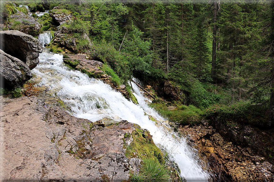 foto Cascate alte in Vallesinella